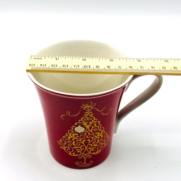 222 Fifth Golden Tree set of 2 Christmas mugs/ cups. - Picture 7 of 9
